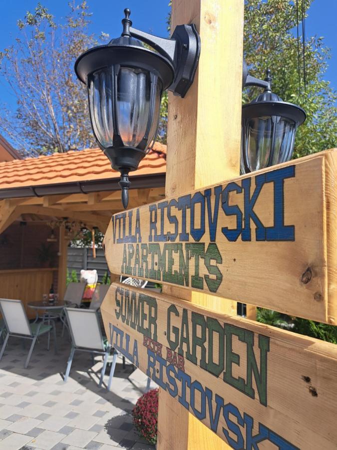 Villa Ristovski Ohrid Eksteriør billede